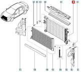 Megane Motor Su Radyatörü Şema